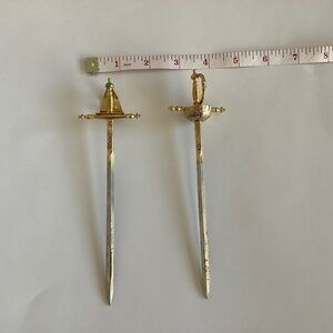 Vintage set of two sword letter opener from Toledo Spain (1970s)